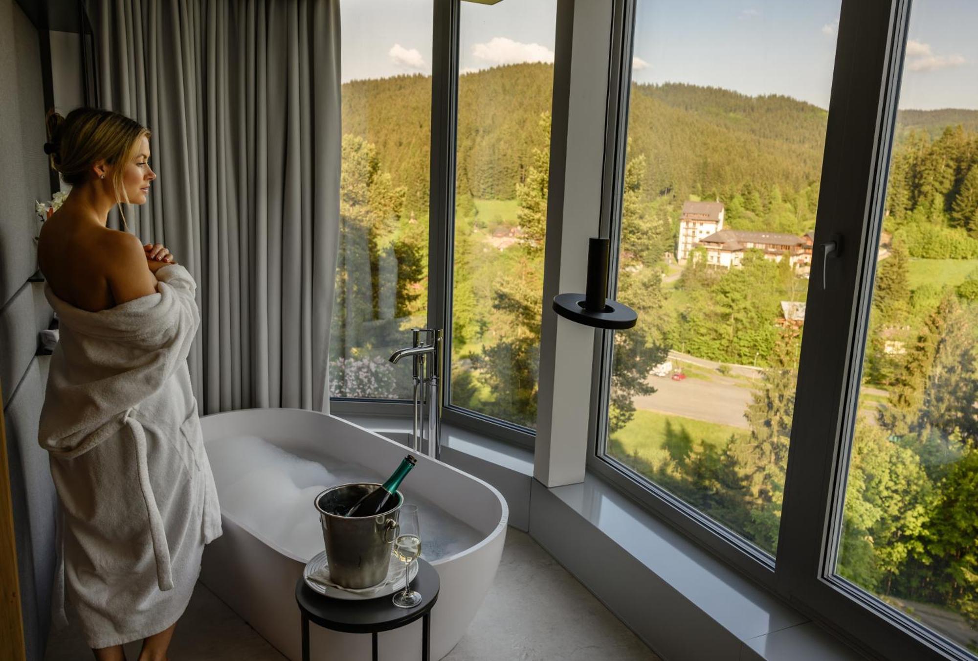 Spa hotel Lanterna Velké Karlovice Esterno foto